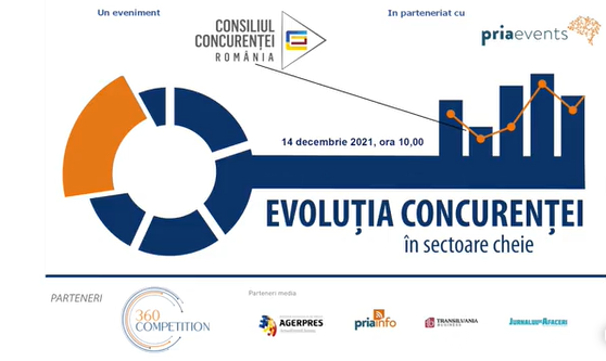 Conferința „Evoluția concurenței în sectoare cheie – 2021″