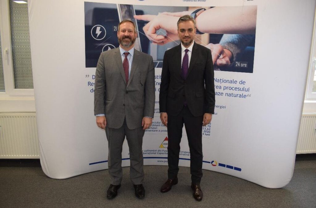 Inițiativă de integrare a Pieței de Electricitate Moldova-Ucraina-România. Președintele ANRE, George Niculescu, s-a întâlnit cu delegaţia USAID | InvesTenergy