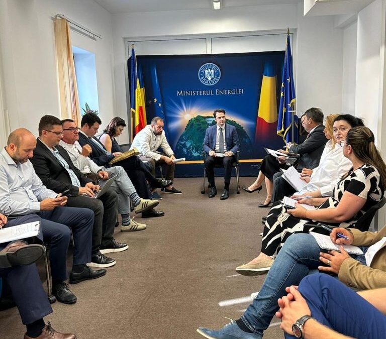 Ministrul Burduja, întâlnire cu reprezentanți ai ANAF, ANRE, AFEER, HENRO, ACUE și companii din energie  | InvesTenergy