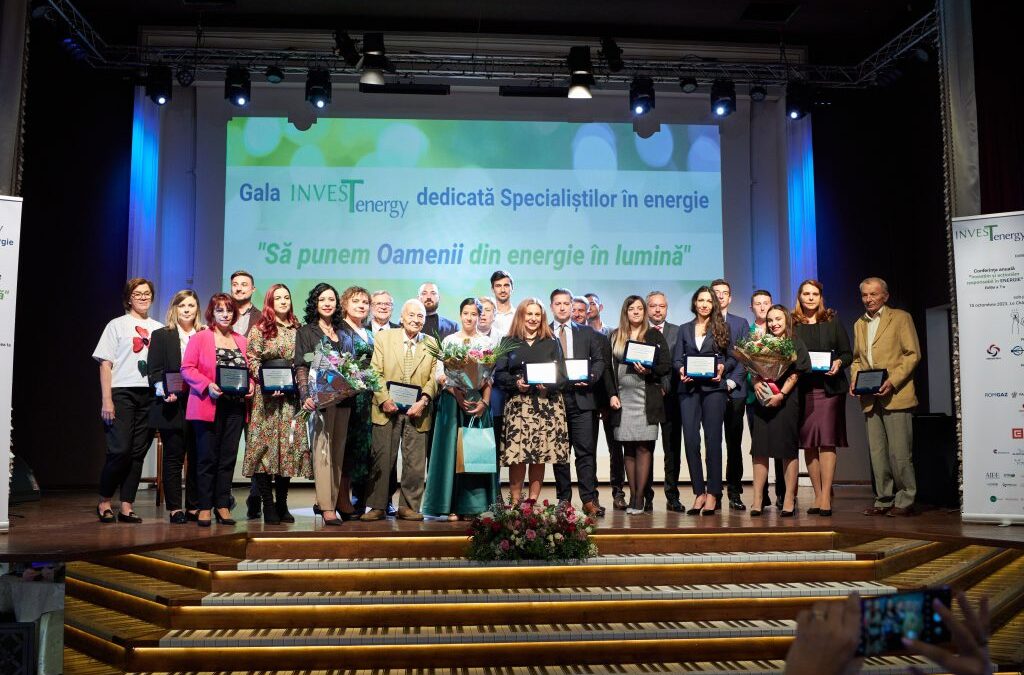 La Gala InvesTenergy am pus Oamenii din energie în lumină. Vă prezentăm Specialiștii premiați pentru profesionalism, dedicare și performanță | InvesTenergy