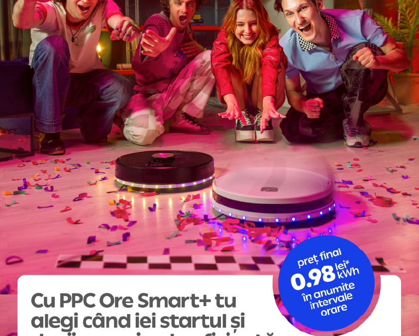 PPC Energie vine cu prețuri sub 1 leu/kWh în noua ofertă cu tarif dinamic PPC Ore Smart +. Prețuri reduse la energie  în week-end și pe timp de noapte | InvesTenergy