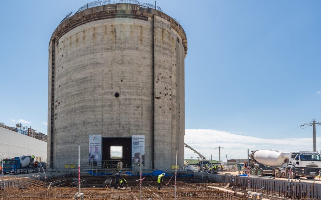 Nuclearelectrica a realizat prima turnare continuă de beton pentru structurile Proiectului Retehnologizarii Unității 1 CNE Cernavodă  | InvesTenergy
