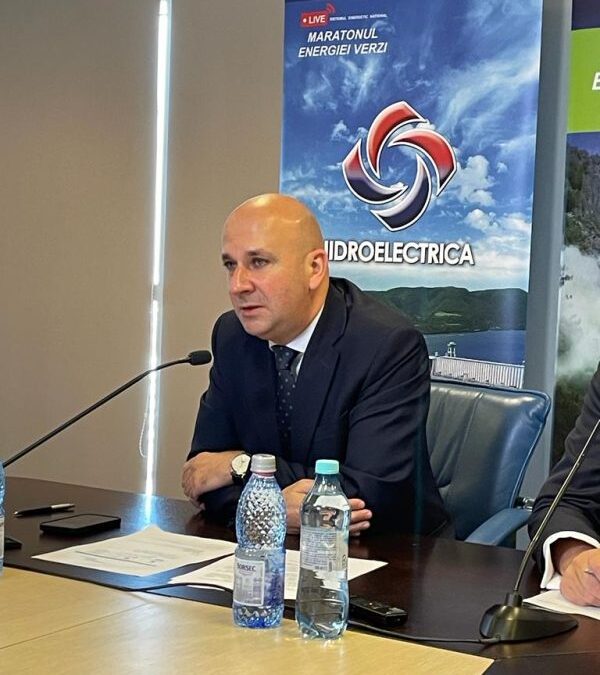 Badea (Hidroelectrica): Am încercat să finanţăm prin PNRR investiţii în centrale hidro; din păcate, este un asalt al ONG-urilor