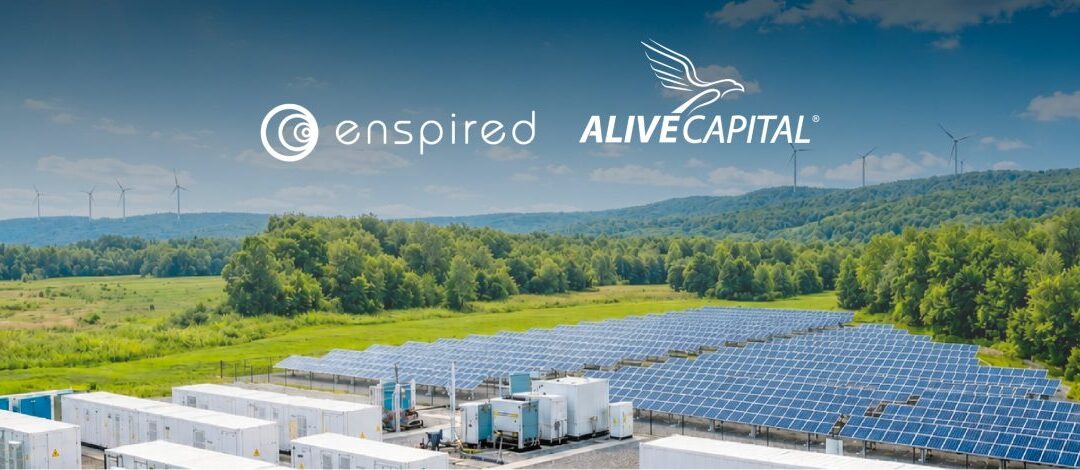 Alive Capital și enspired formează un parteneriat strategic pentru deblocarea pieței de stocare a energiei electrice din România
