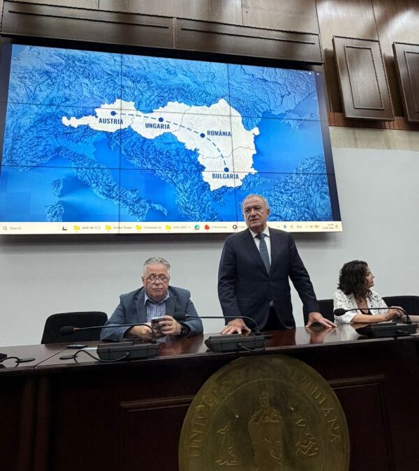 Ion Sterian, Directorul General Transgaz, s-a întânit cu studenții și cadrele unversitare de la Universitatea Ovidius din Constanța