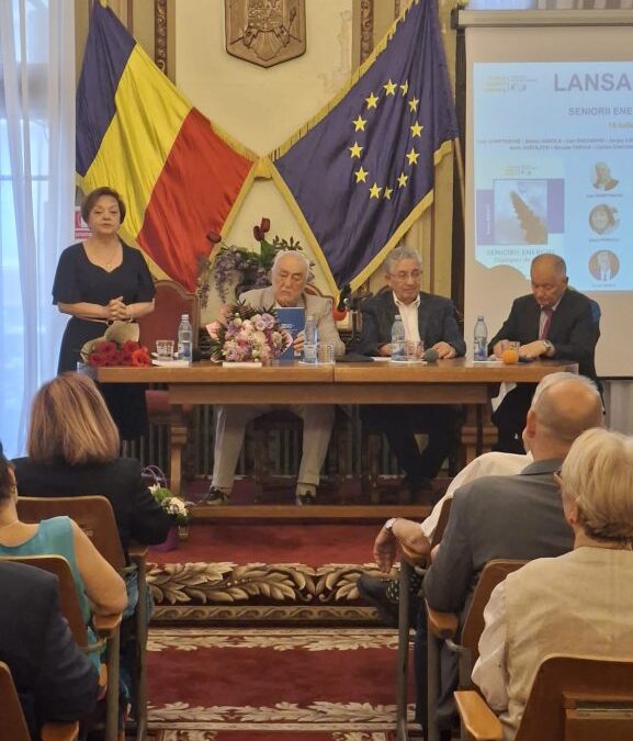 Elena Ratcu și CNR-CME au lansat volumul IV „Seniorii Energiei – Dialoguri de suflet”, o adevărată ladă de zestre a energeticii românești | InvesTenergy